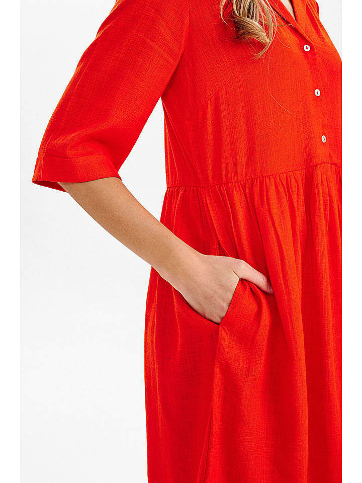 NÜMPH Kleid in Rot günstig kaufen 42