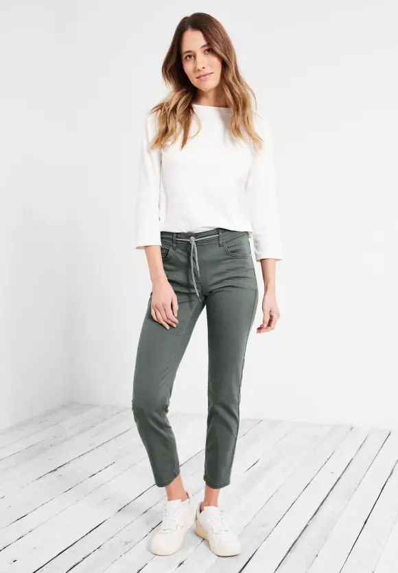 CECIL Slim Fit Hose mit Stretch