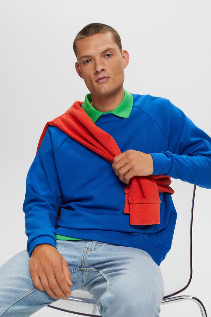 Klassisches Sweatshirt, Baumwollmix