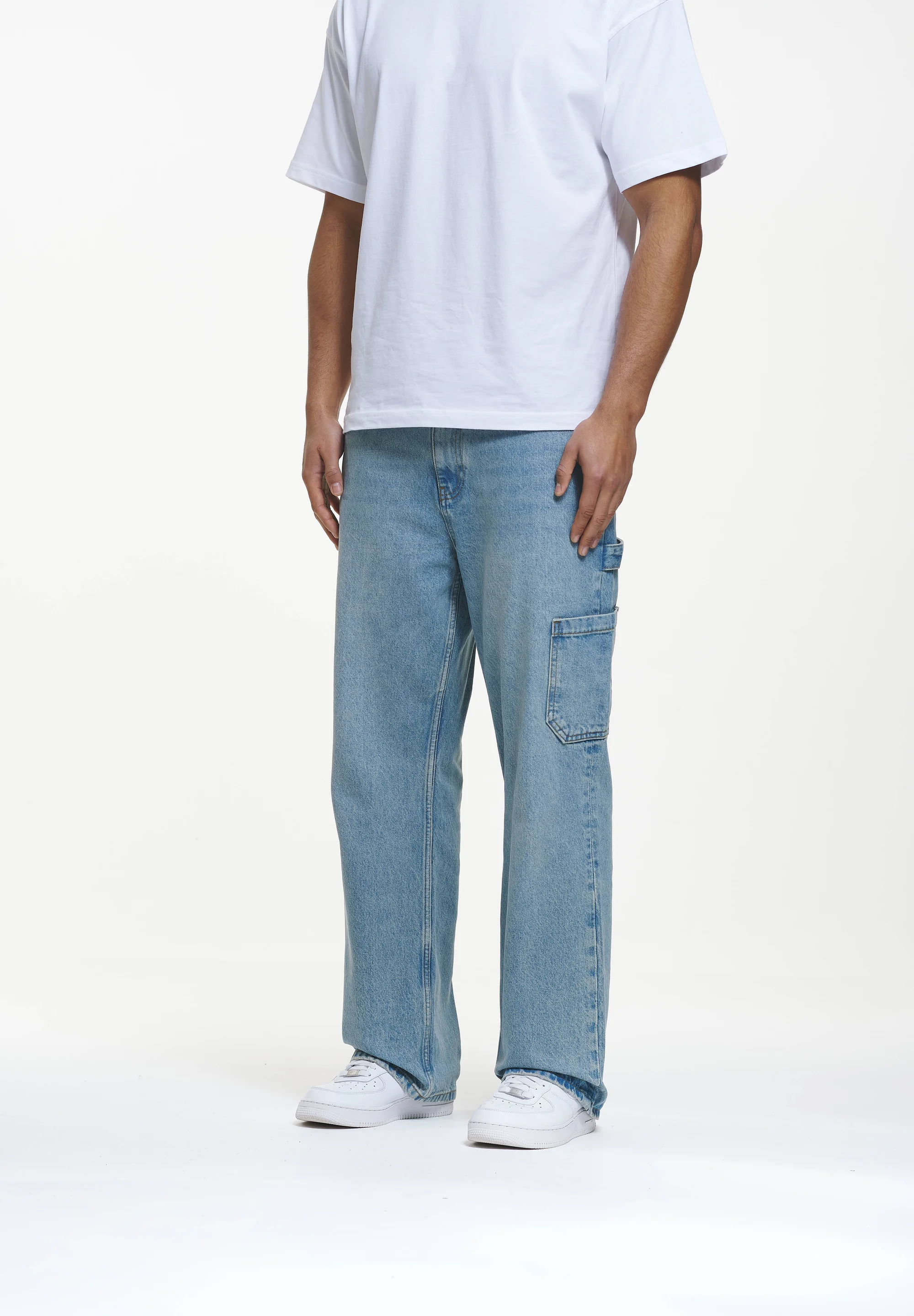 2Y Studios ELADAN WORKER BAGGY - Vaqueros holgados