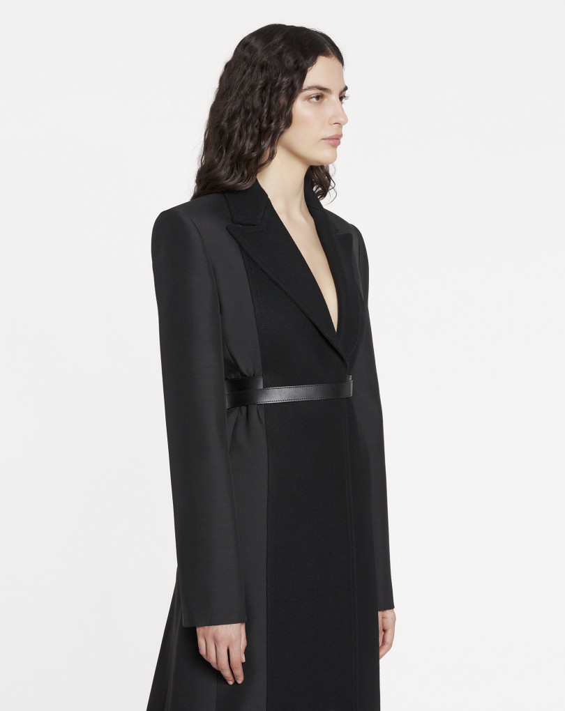 LONG MANTEAU AJUSTÉ