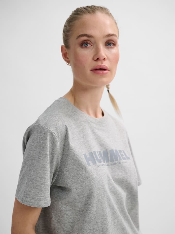Hummel Hummel T-Shirt Hmllegacy Erwachsene in GREY MELANGE günstig kaufen