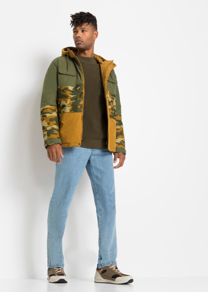 Winterjacke mit Kapuze