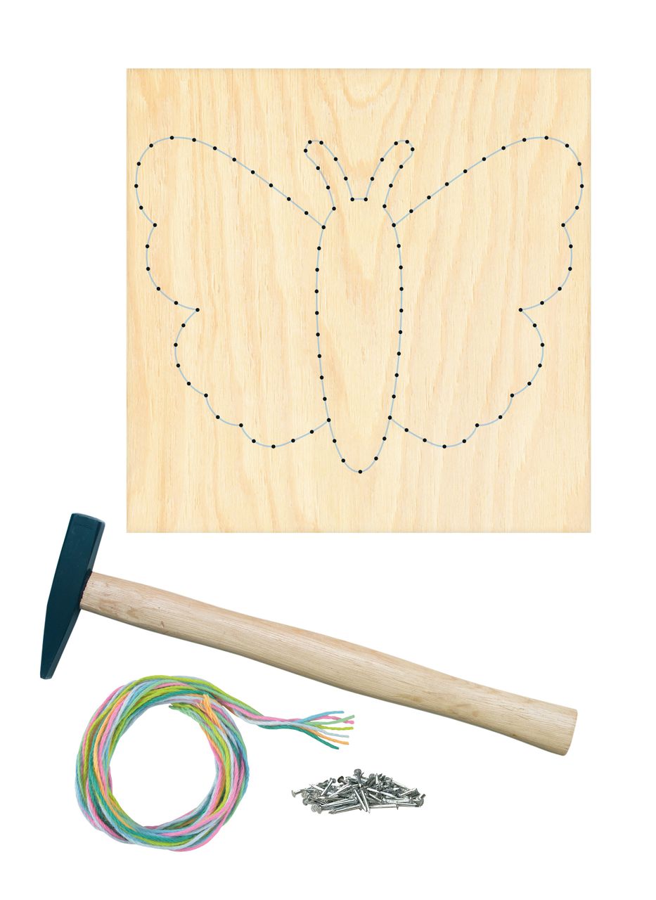 PEBARO Nagelbild-Set Schmetterling