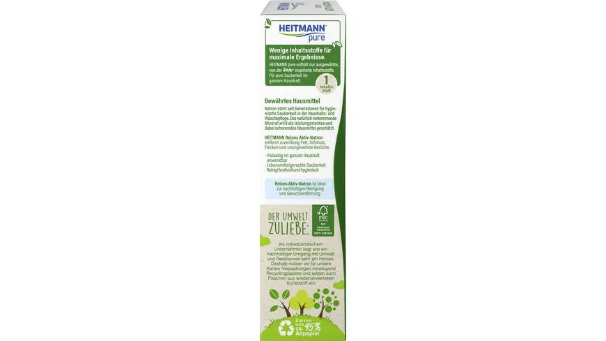HEITMANN pure Reines Aktiv-Natron 350 g