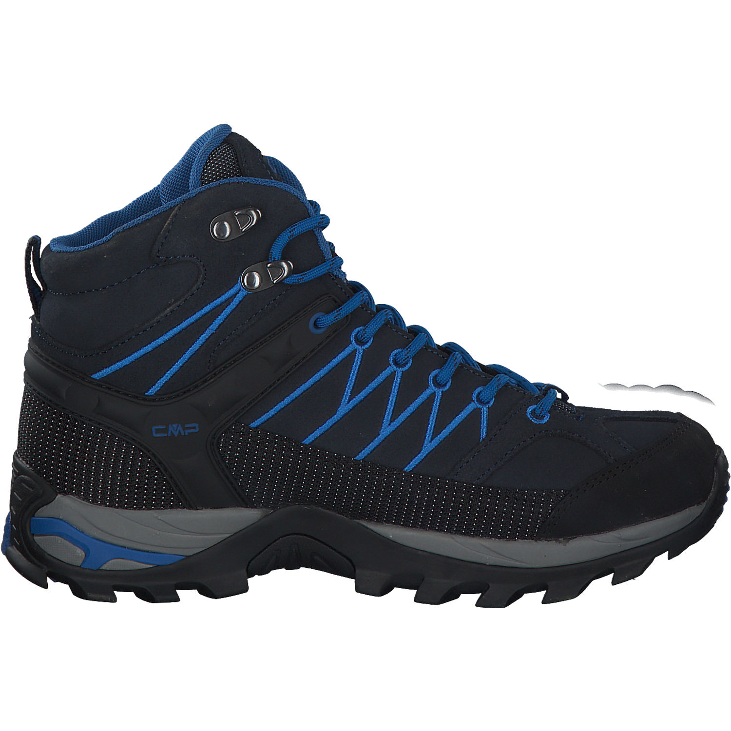 CMP Rigel Mid 3Q12947, Trekkingschuhe, Herren, Blau (Black/Blue)