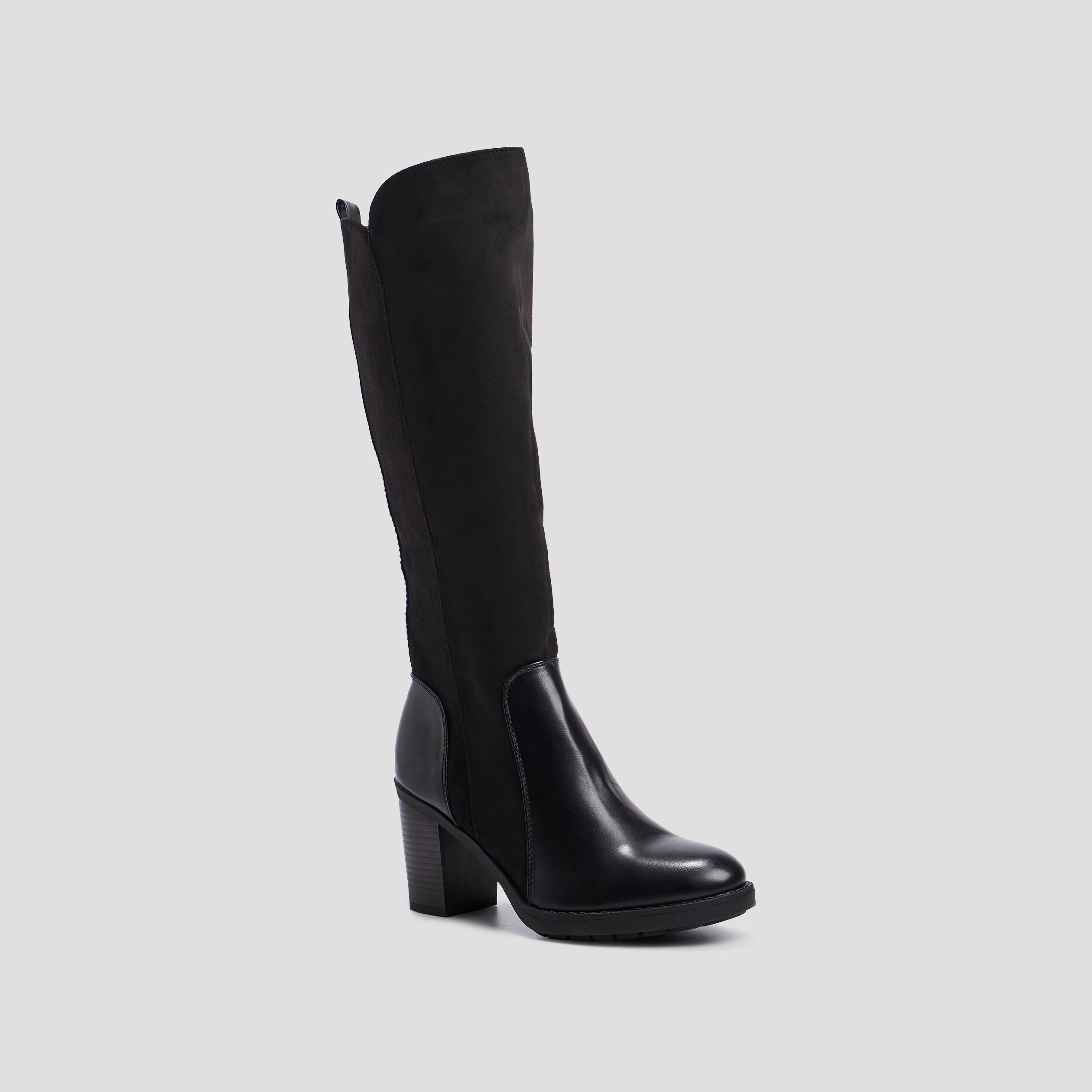 Bottes zippées orange foncé femme | La Halle