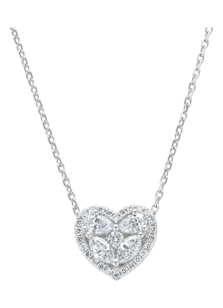 Diamond Point White gold necklace, 0.52 ct diamond, Gallery