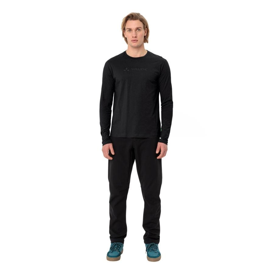 Logo Langarmshirt Herren