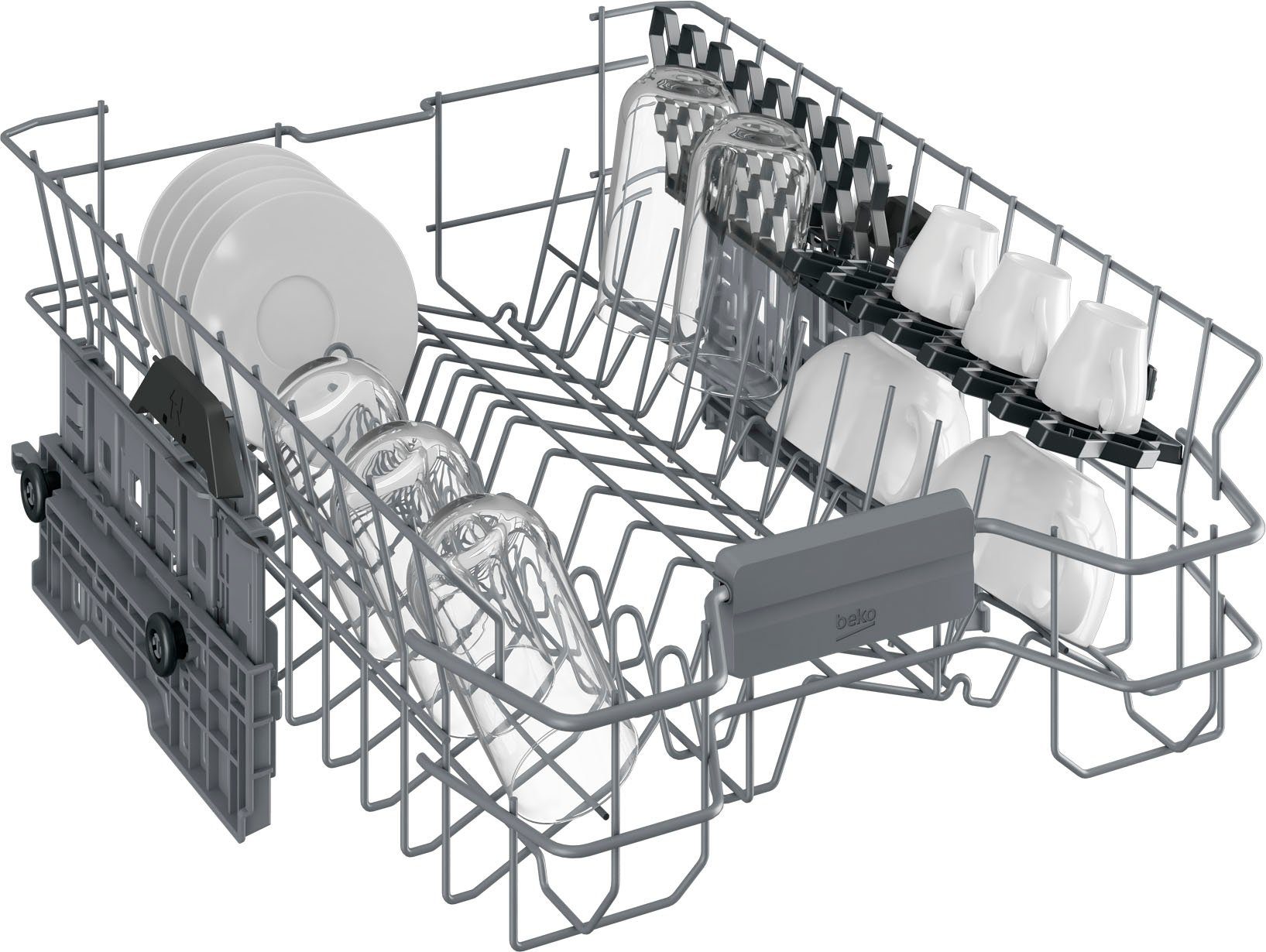 BEKO Standgeschirrspüler, BDFS26020WQ, 8,7 l, 10 Maßgedecke