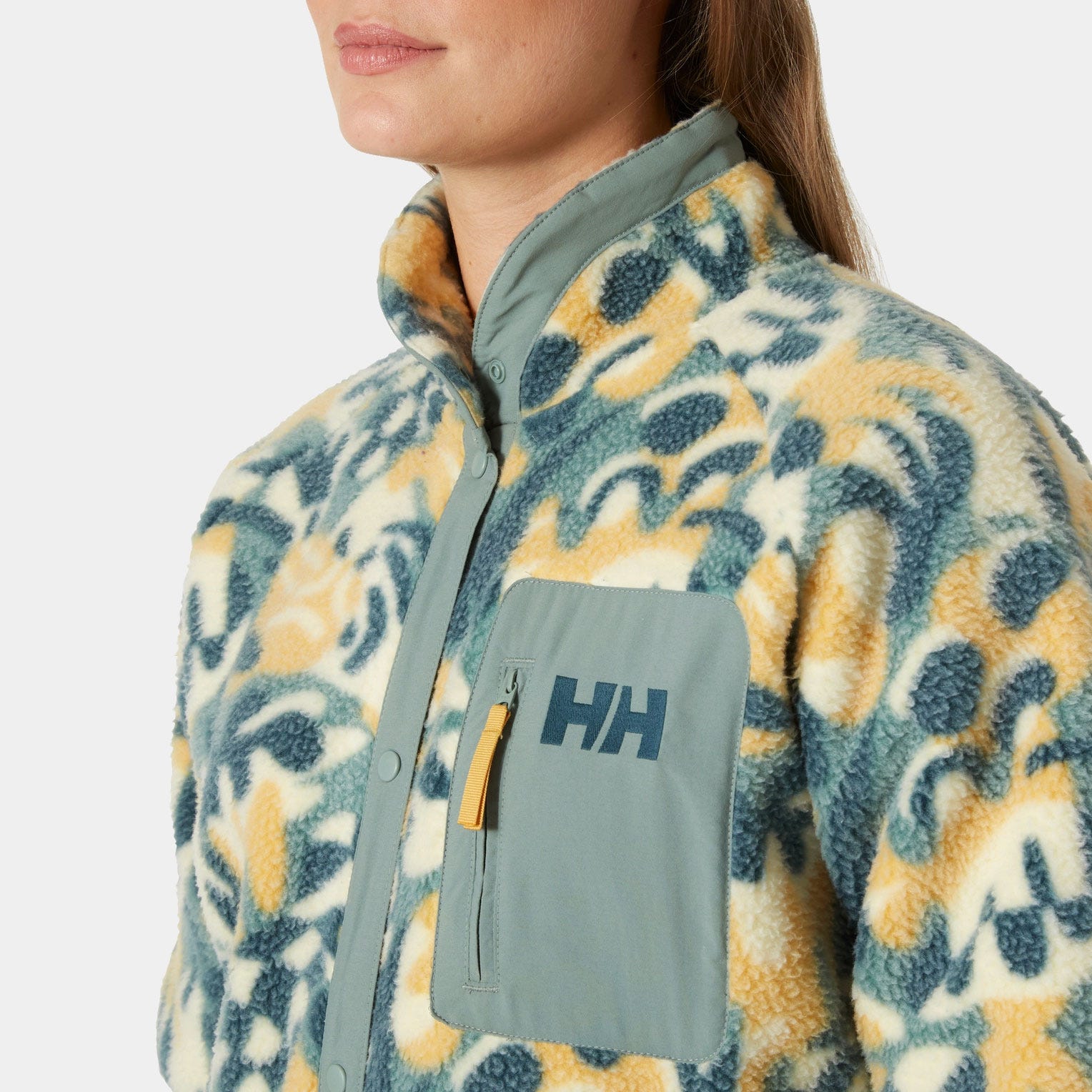 Women's Imperial Printed Pile Snap