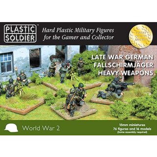 15mm German Fallschirmjäger Heavy Weapons