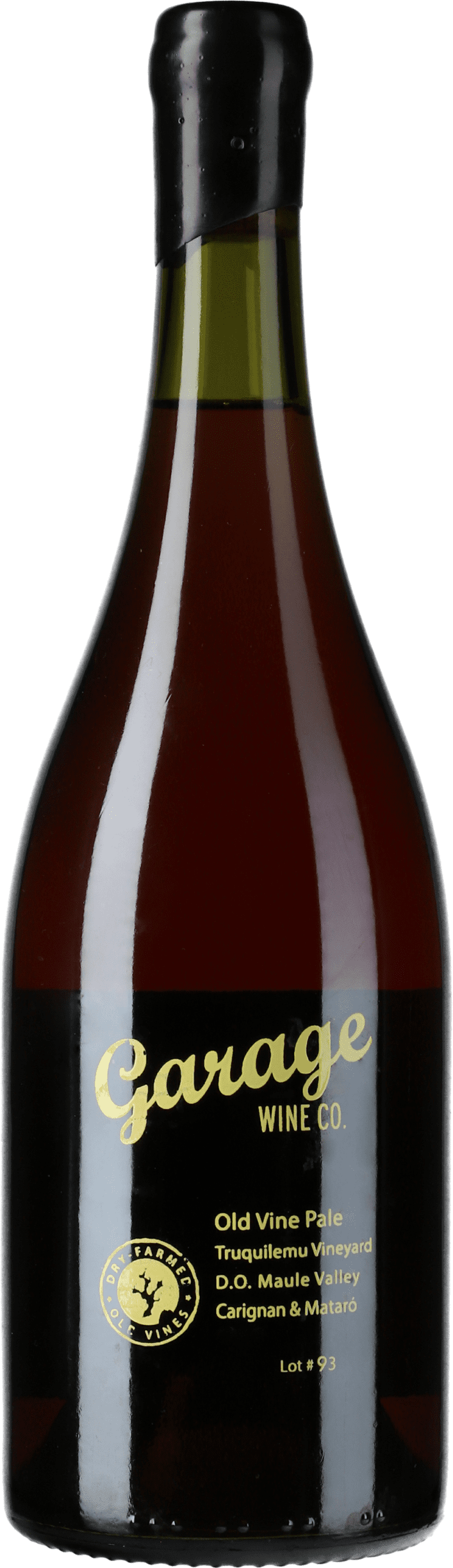 Garage Wine: Old Vine Pale Truquilemu Vineyard Lot #123 2022
