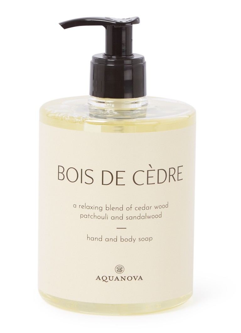 Aquanova Bois de Cèdre hand soap 500 ml