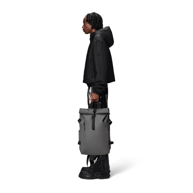 Rains Rolltop Rucksack Large W3 - Grey