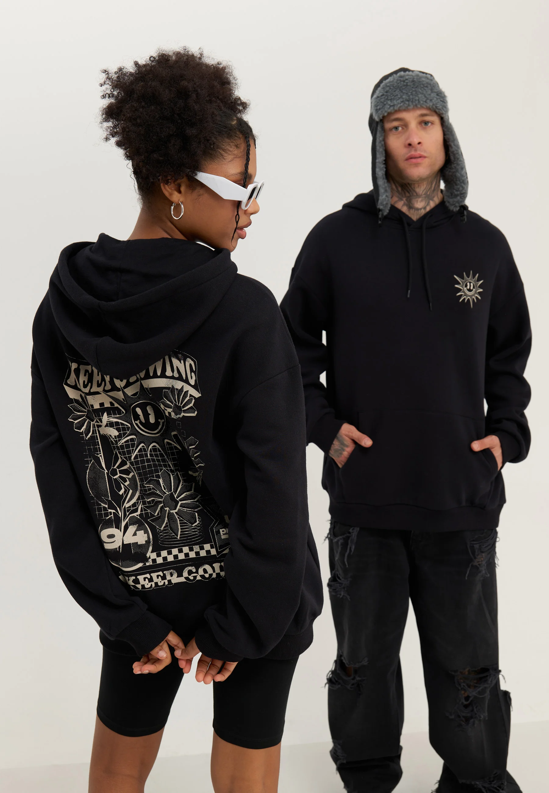 YOURTURN UNISEX - Sudadera con capucha