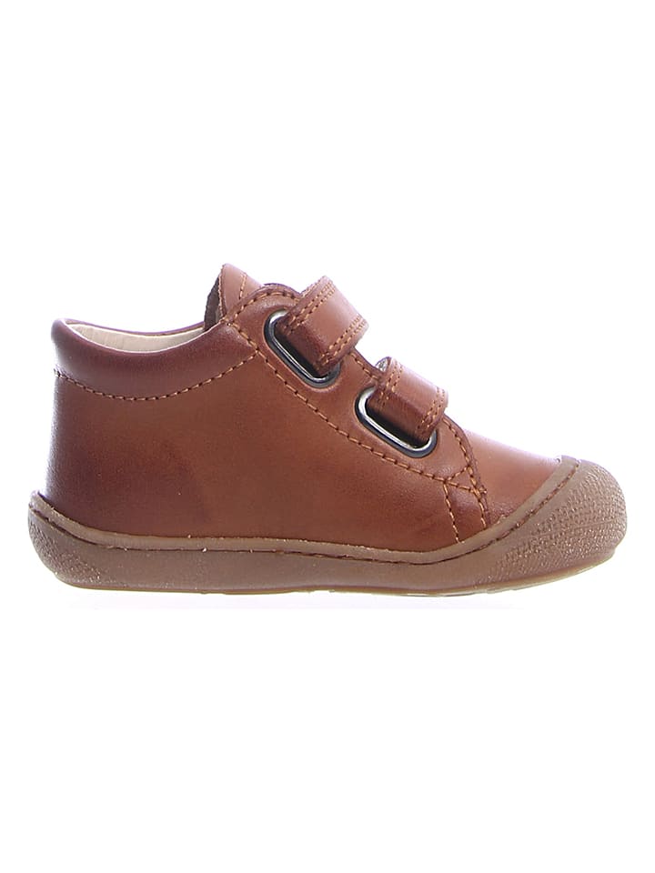 Naturino Leder-Sneakers in Hellbraun günstig kaufen