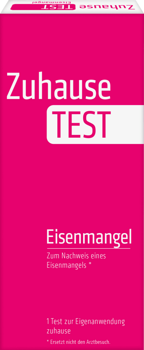 Zuhause Test Eisenmangel 1 Anwendung, 1 St