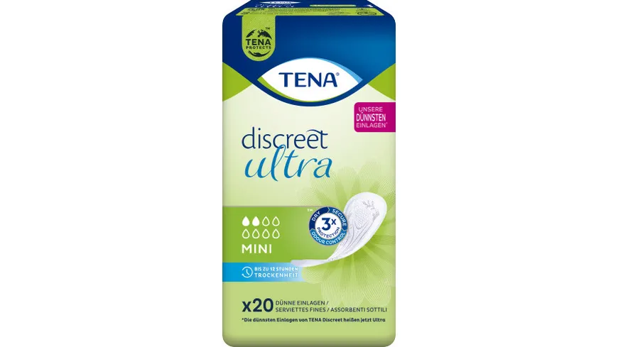 TENA discreet ultra mini Einlagen