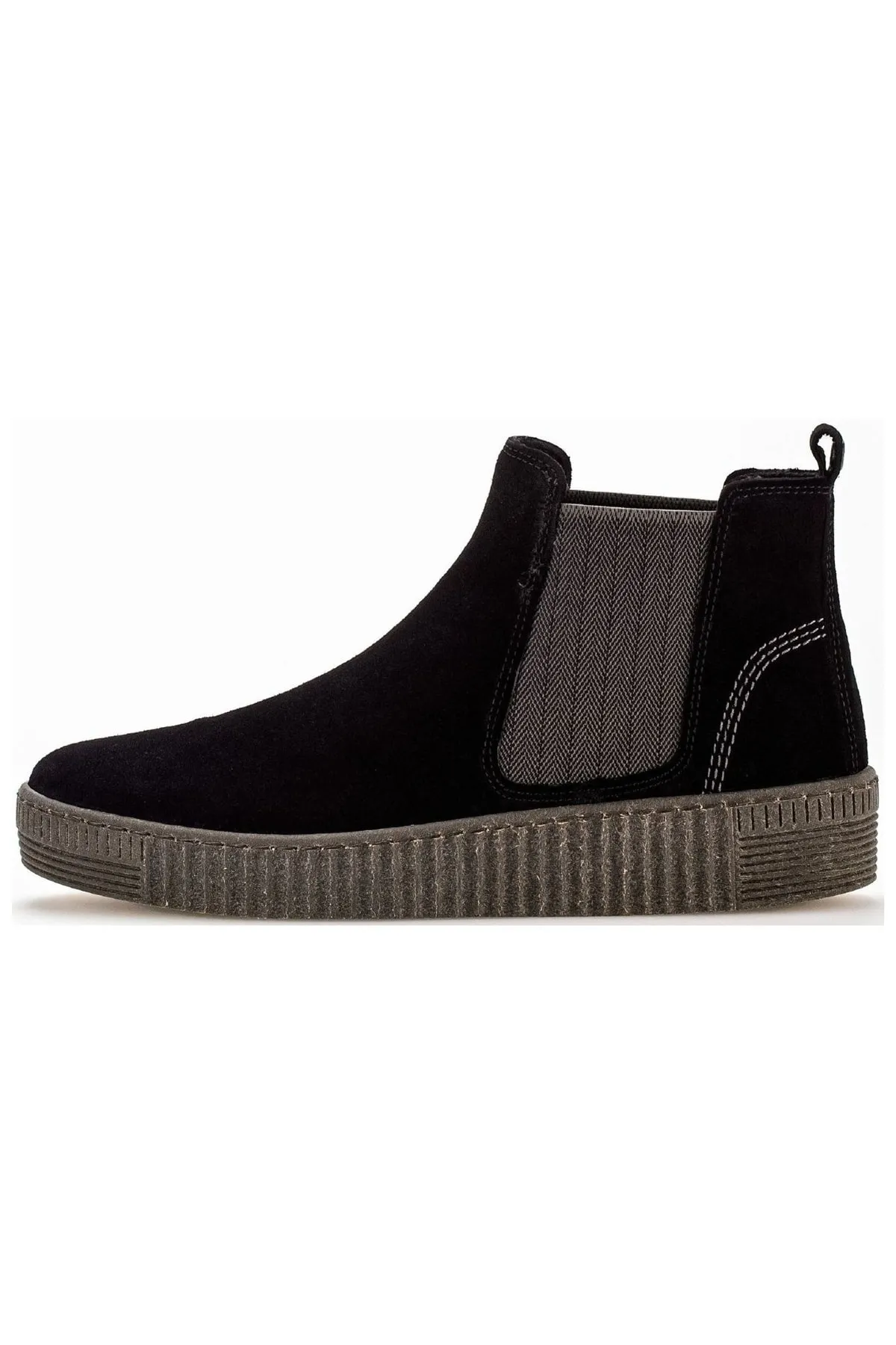 GABOR  Stiefelette - Schwarz - Flacher Absatz