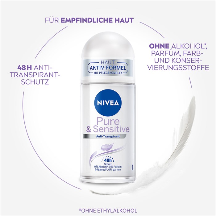 Sensitive & Pure Anti-Transpirant Roll-On