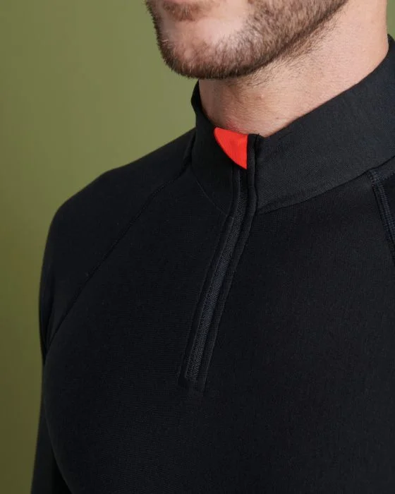 T-shirt col zippé Comfort Thermolactyl 5 homme