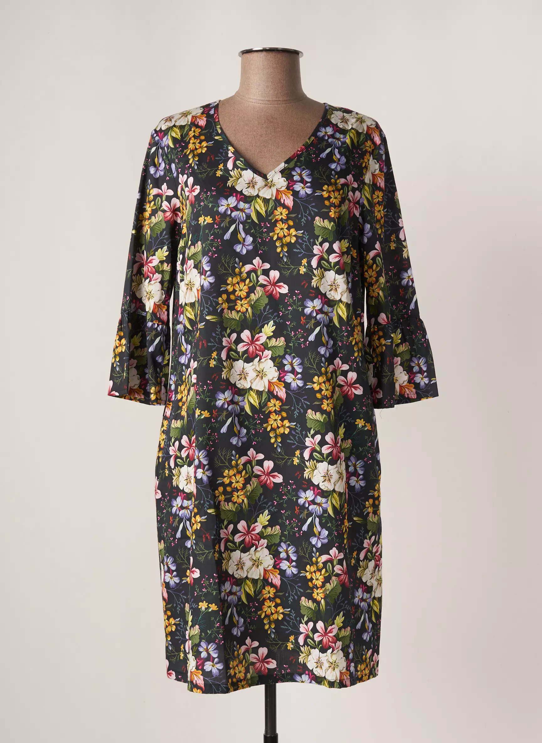 5 Hearts Robes Mi Longues Femme couleur noir