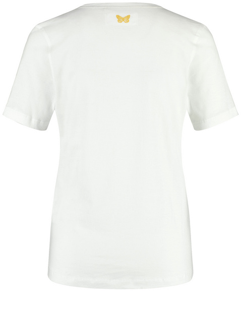 T-Shirt mit platziertem Frontprint