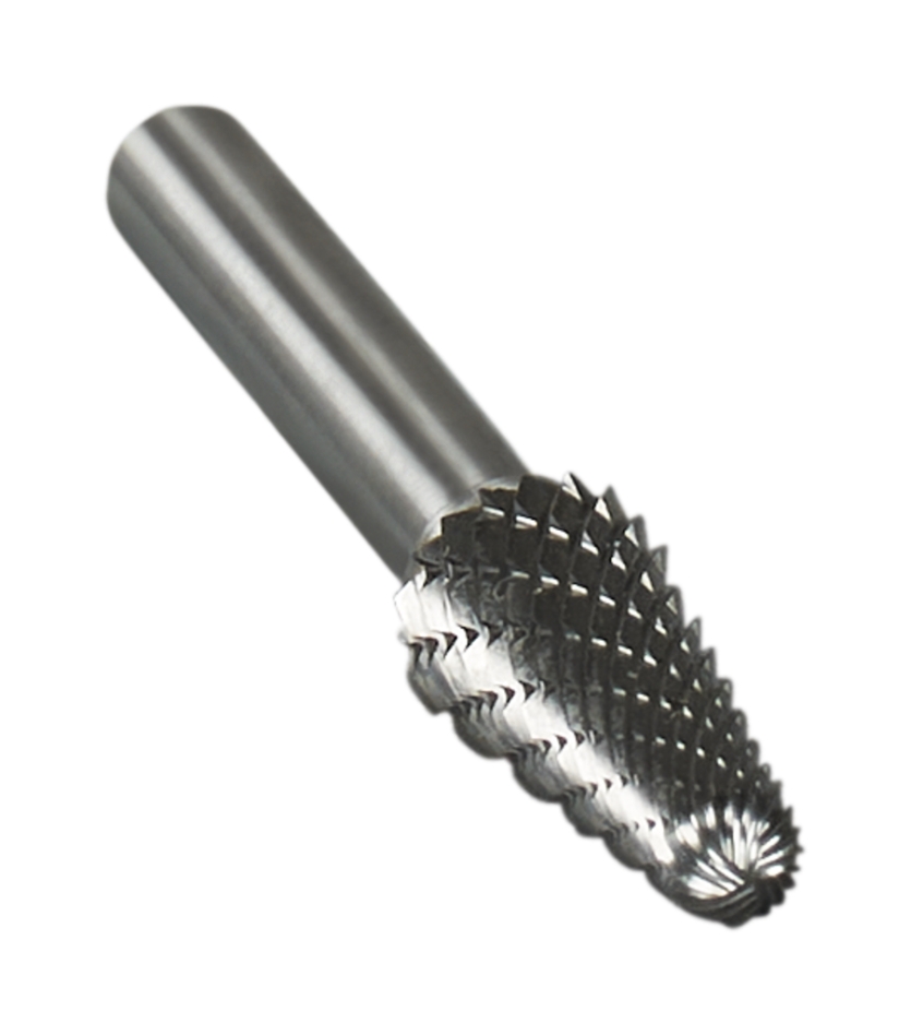 Makita Tillbehör B-52819 HM Fräs 6mm Kona med runt huvud för rostfritt stål