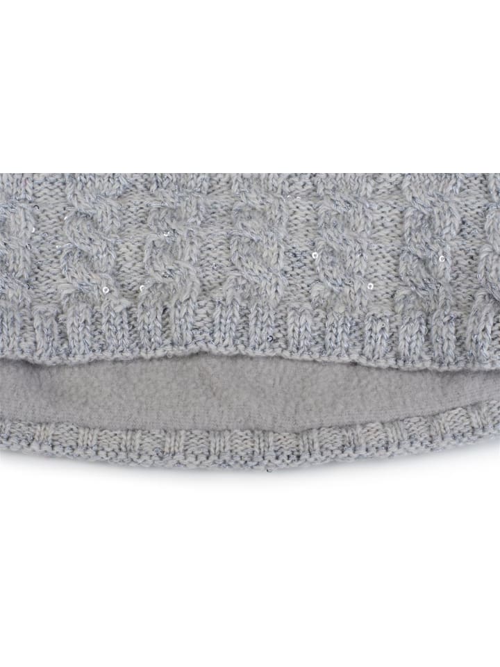 styleBREAKER Strick Stirnband in Hellgrau günstig kaufen onesize