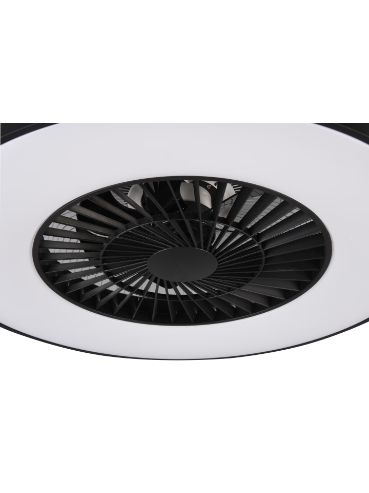 Reality Leuchten Ventilator HALMSTAD in schwarz matt günstig kaufen onesize