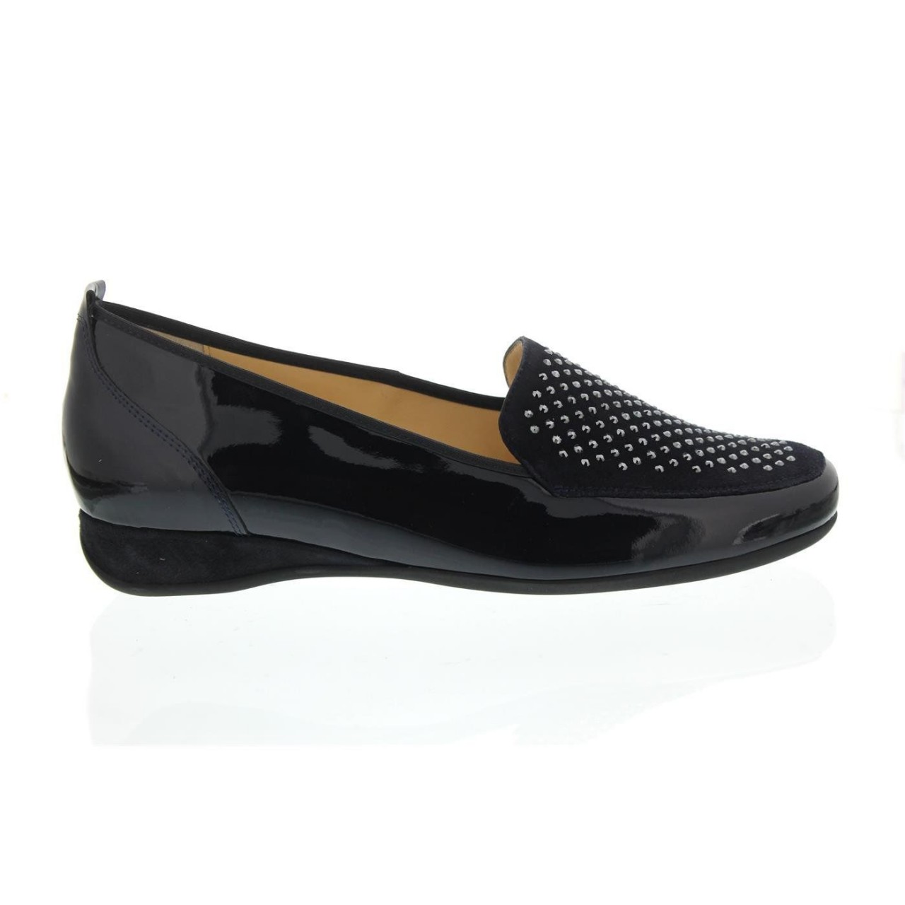 HASSIA Klassische Slipper blau
