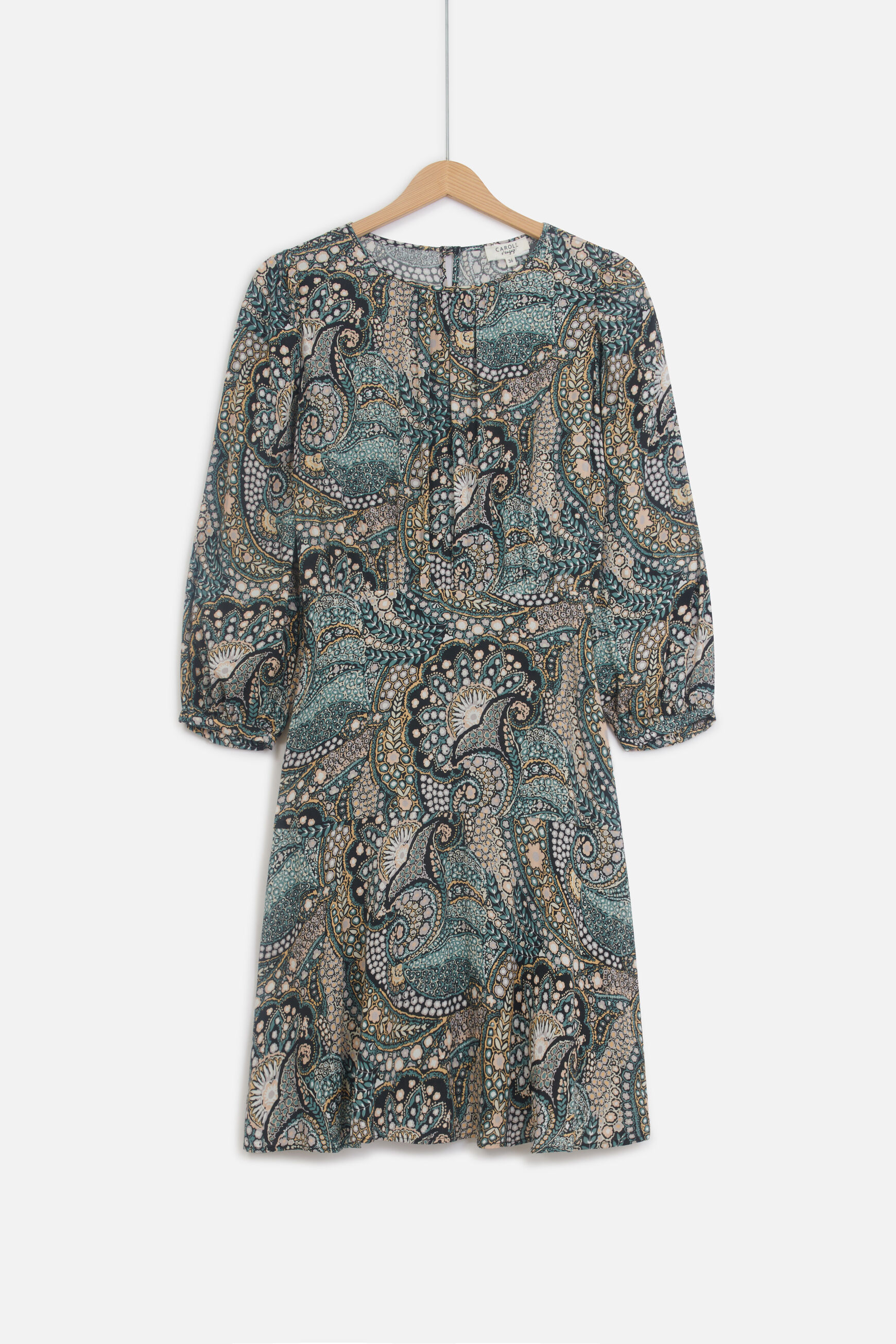 robe poppy noir femme