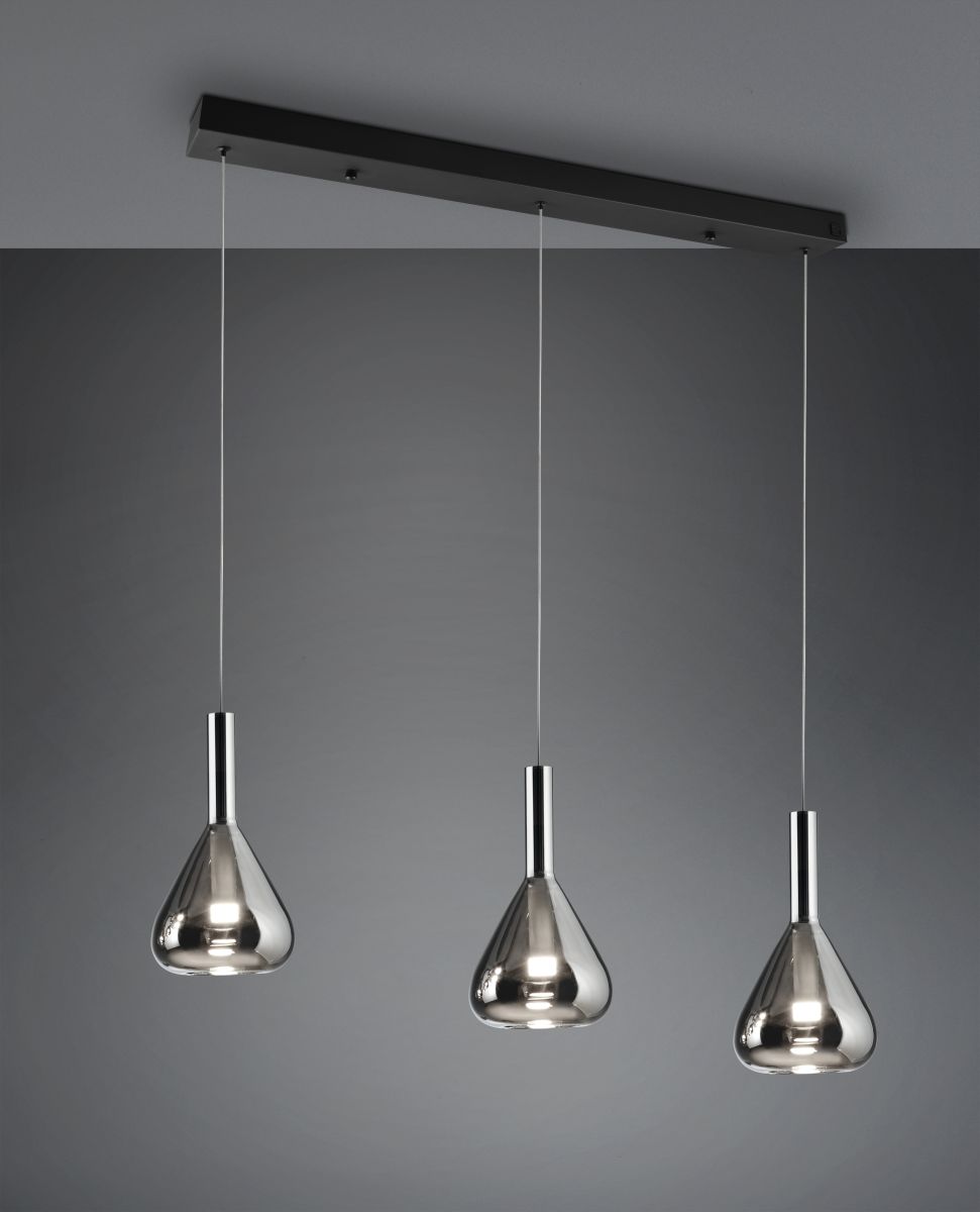 Cinque 3-flg LED Pendelleuchte Cipera