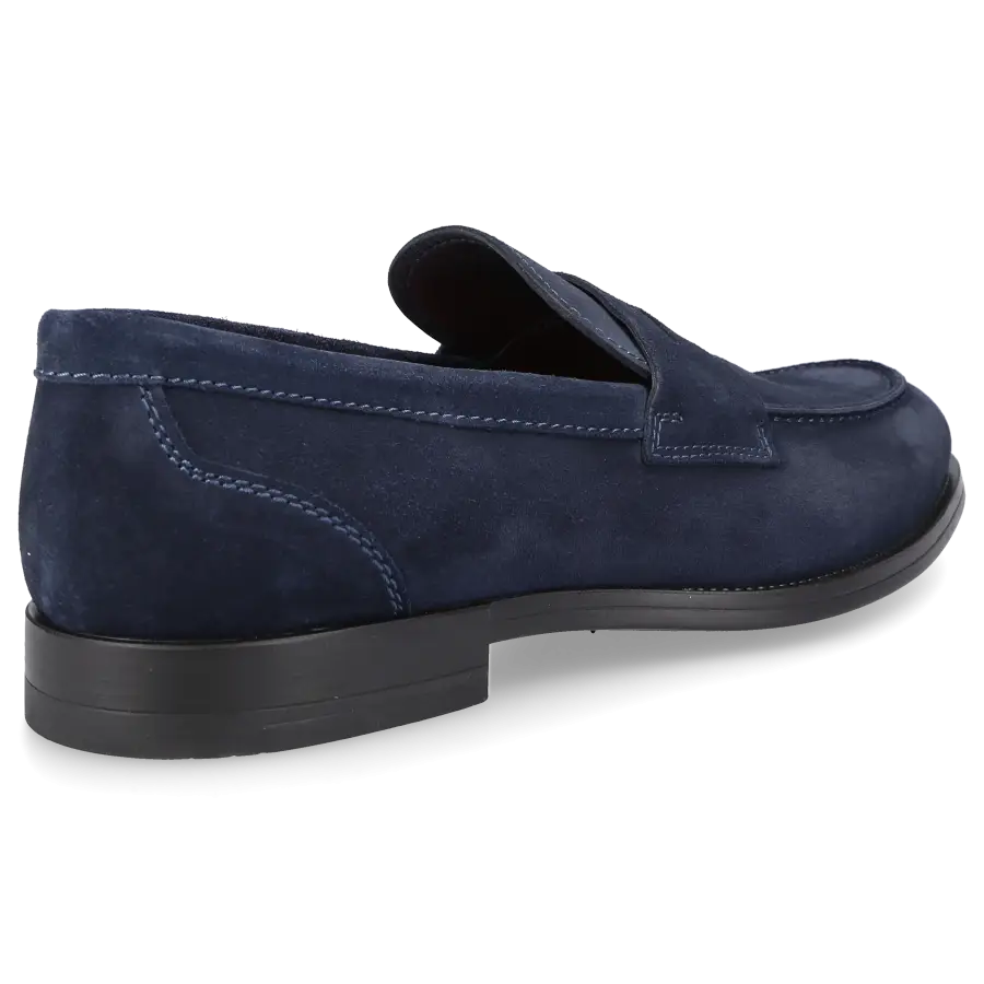 Santoni - Loafer 17708 Veloursleder - braun