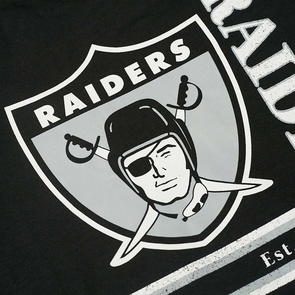 Las Vegas Raiders NFL Nike Triblend Logo Herren T-Shirt NKO7-10DW-V6F-8P1