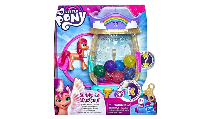 Hasbro - My Little Pony Eine neue Generation Farbenspiel-Laterne Sunny Starscout