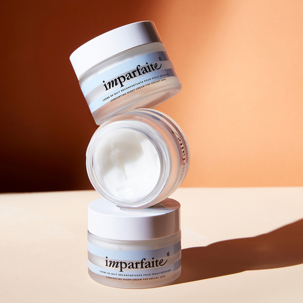 imparfaite Crème de nuit réconfortante pour peaux rêveuses Crème de nuit hydratante