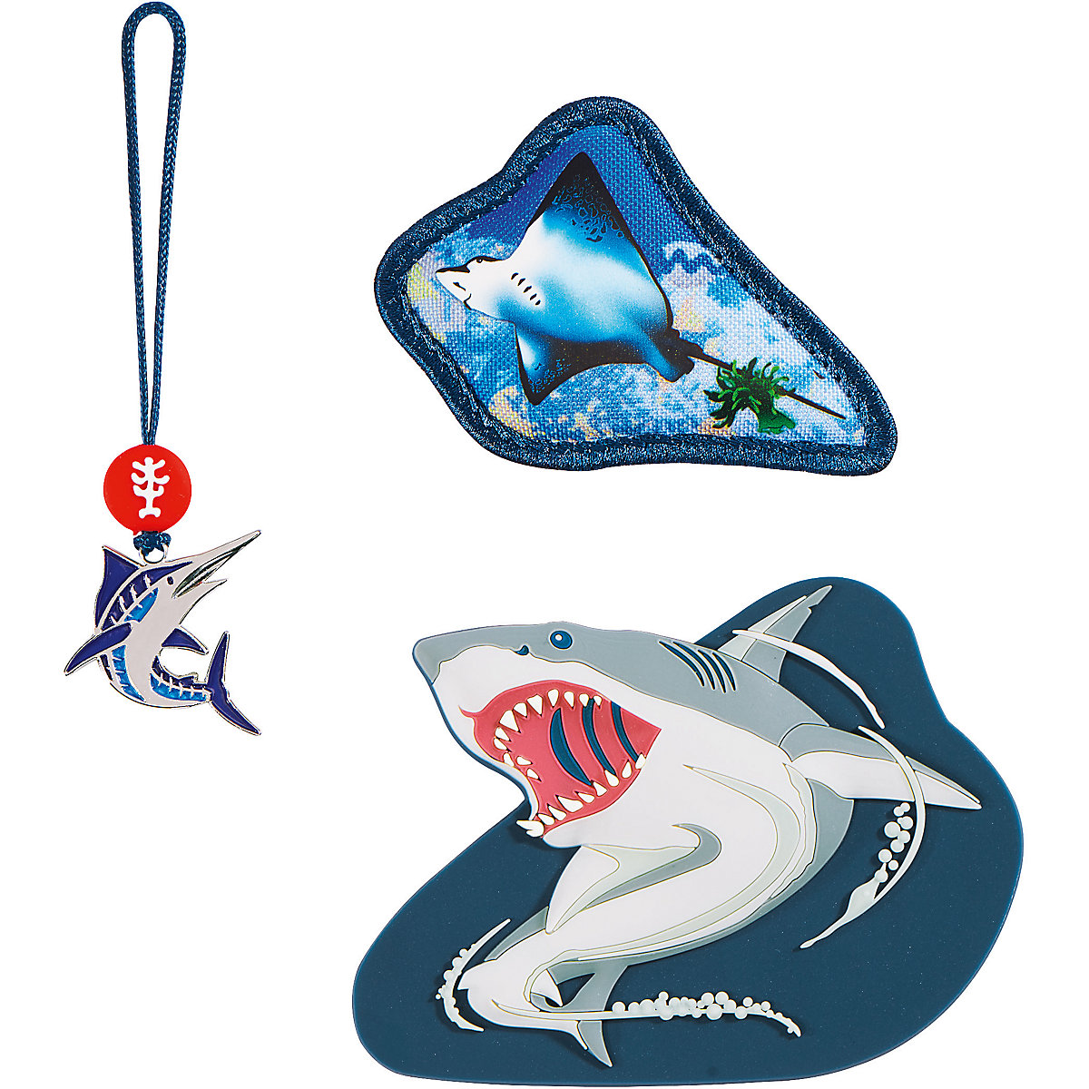 Schulranzenset SPACE Angry Shark, 5-tlg. (2022)