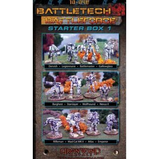 Starter Box 1 - Inner Sphere - 3 Lances (12 mechs)
