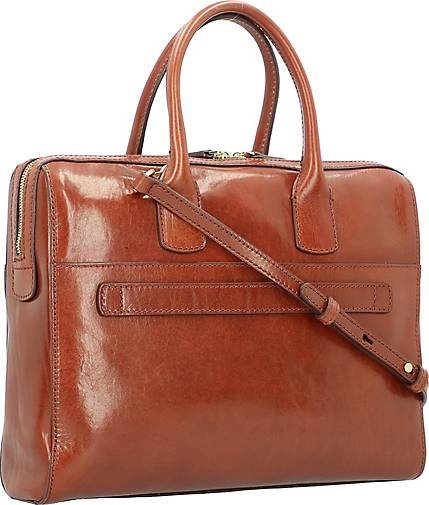 The Bridge Aktentasche Leder 35 cm Laptopfach