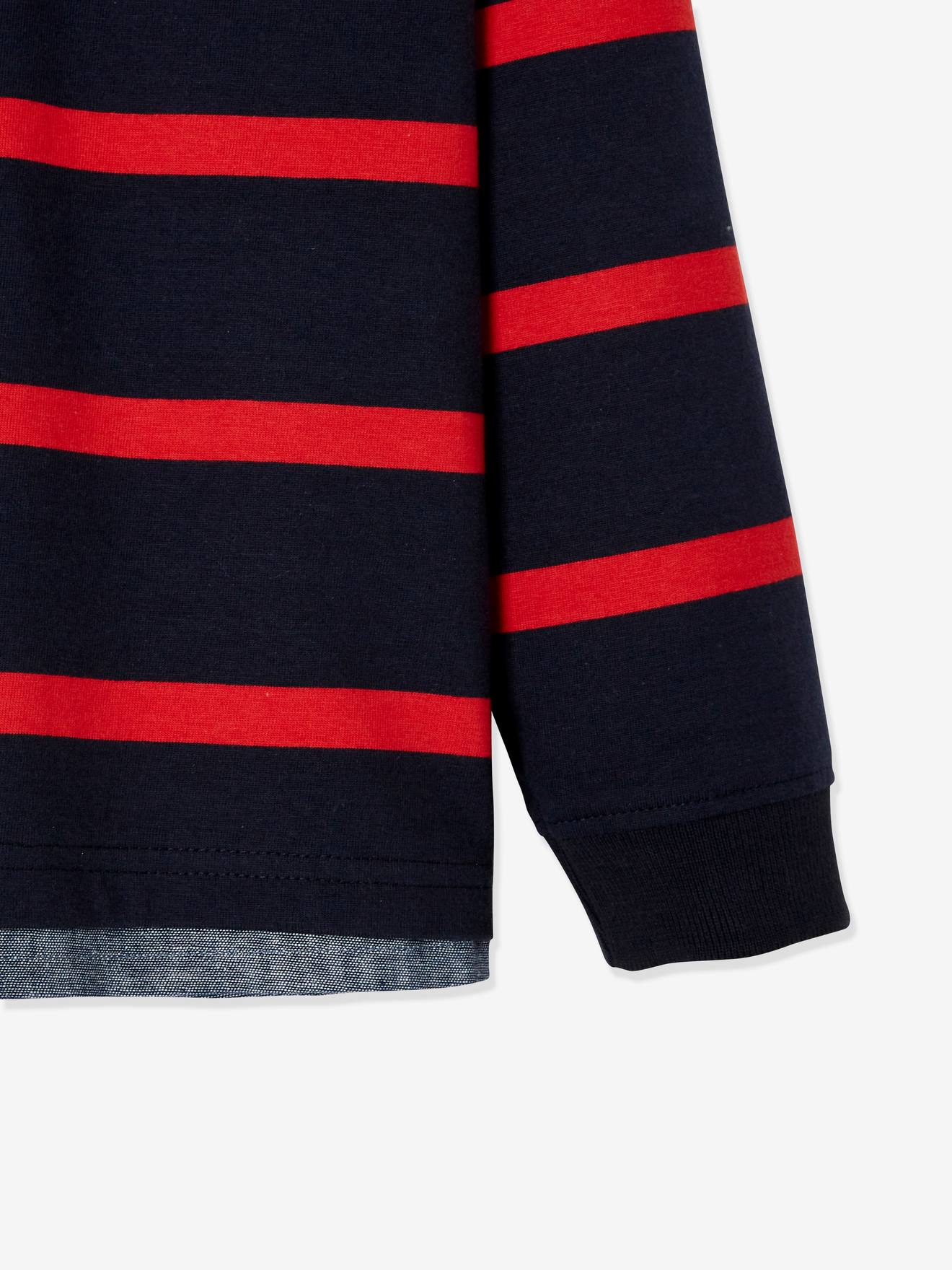 Vertbaudet Jungen Poloshirt mit Lageneffekt - englischgrün