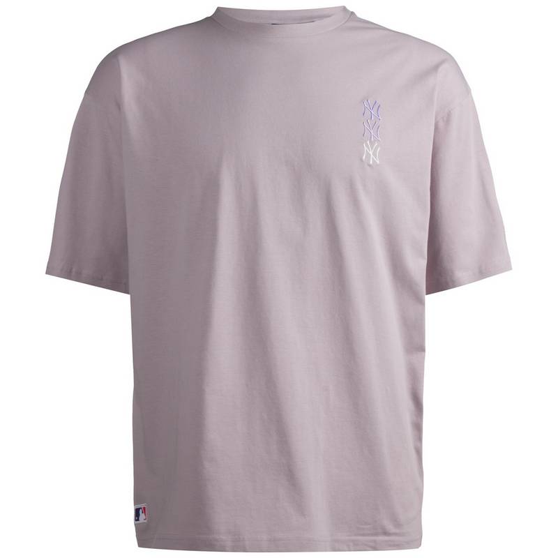 New Era MLB New York Yankees Stacked Logo T-Shirt Herren
