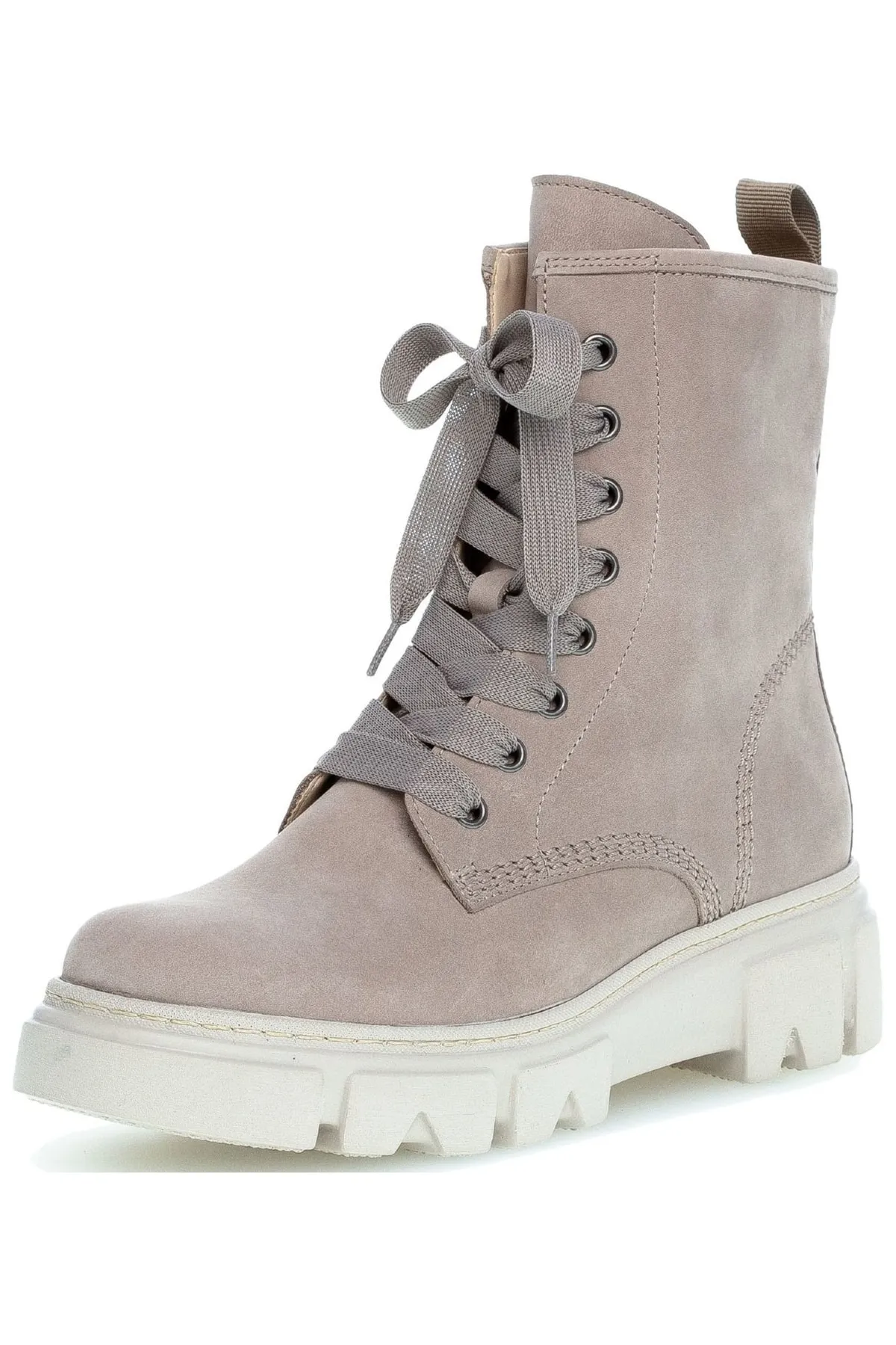 GABOR  Stiefelette - Beige - Blockabsatz