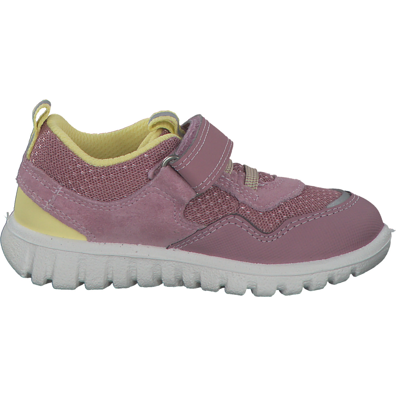 Superfit SPORT7 MINI 06204 W, Slipper (Kinder), Kinder, ROSA/GELB