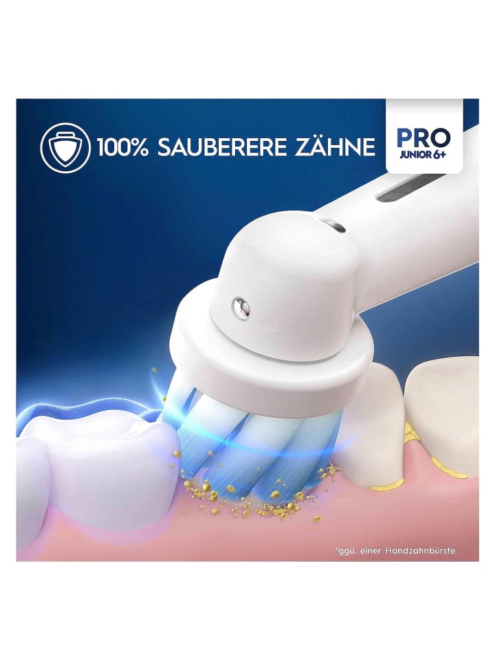 Oral-B Zahnbürste Pro Junior Green in Grün günstig kaufen onesize