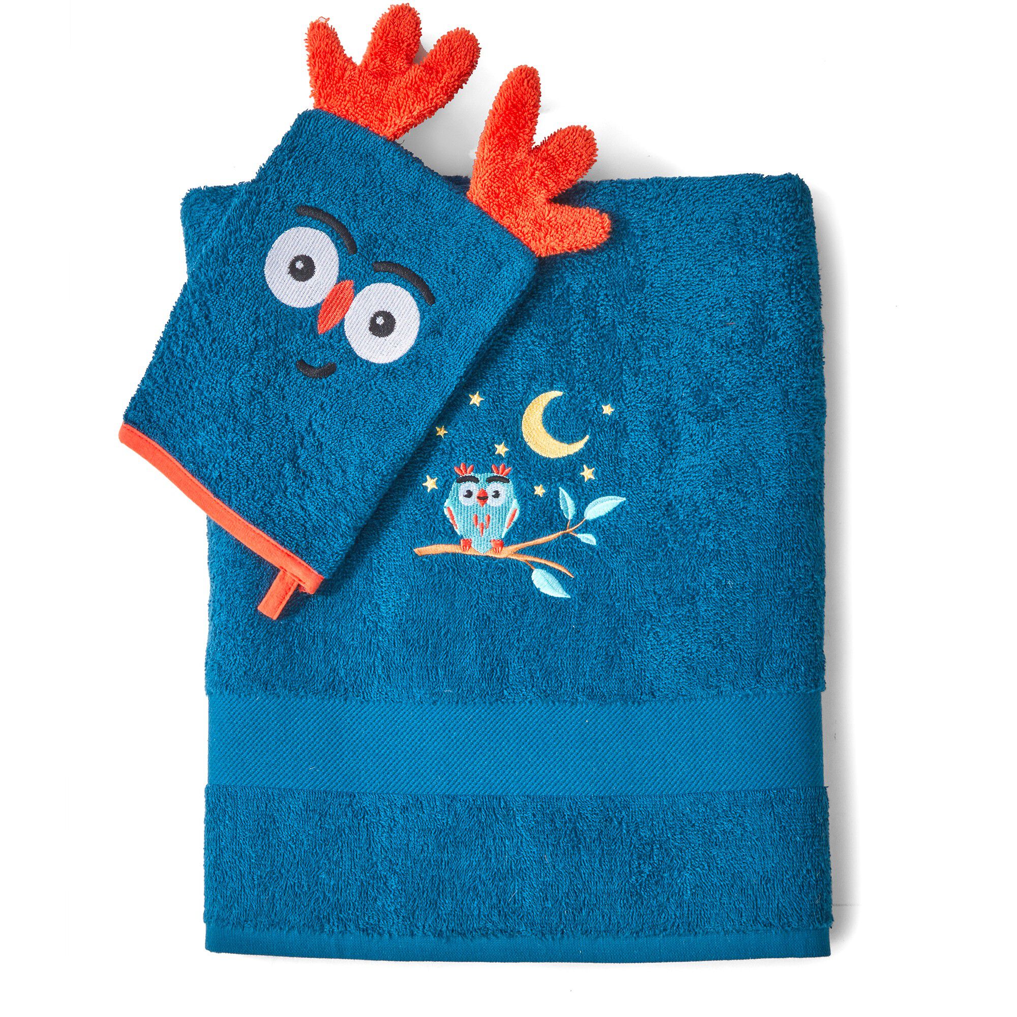 Collection éponge enfant brodée chouki