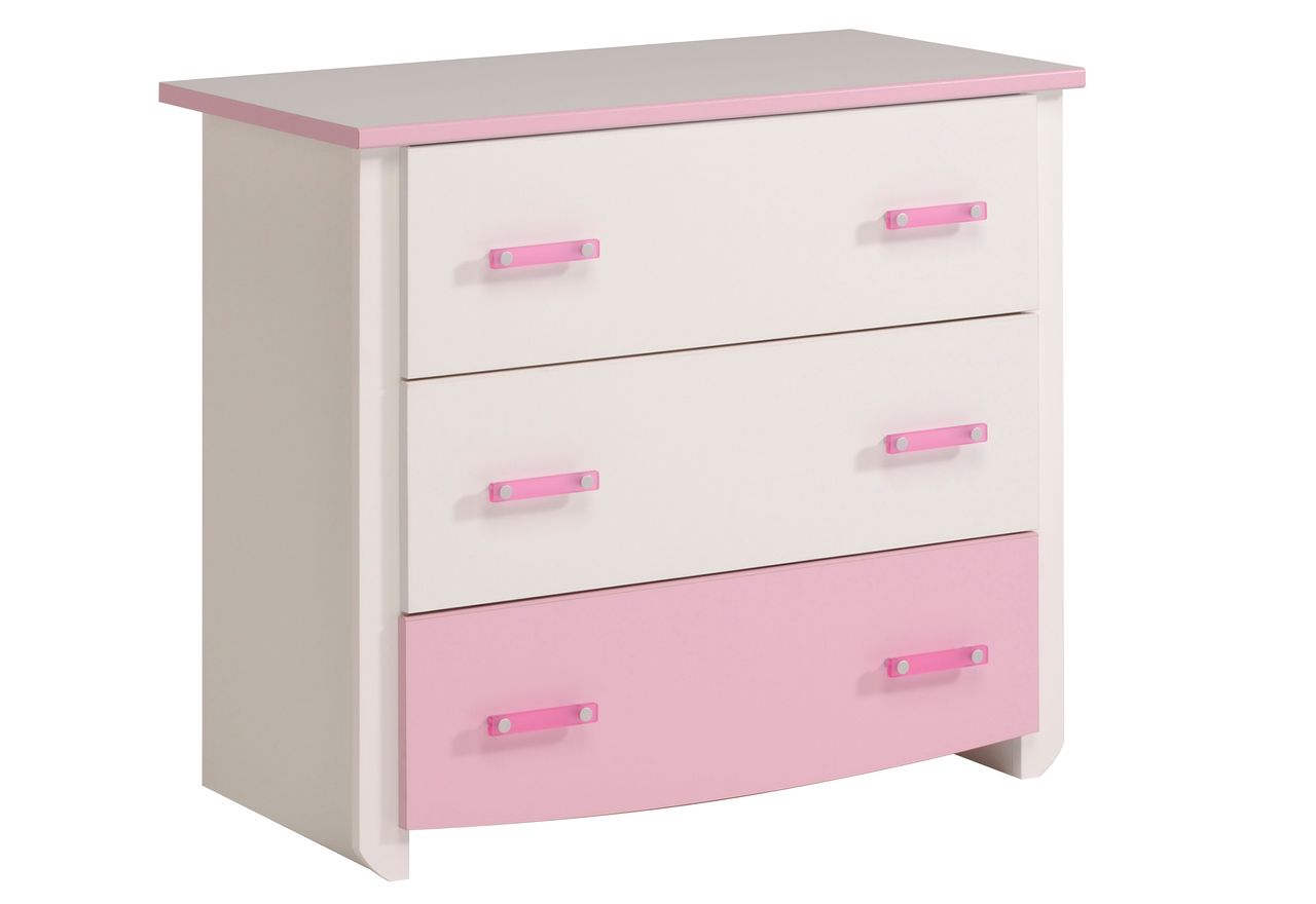Parisot Kinderzimmer, Biotiful 13, 5-tlg., Rosa / Weiss