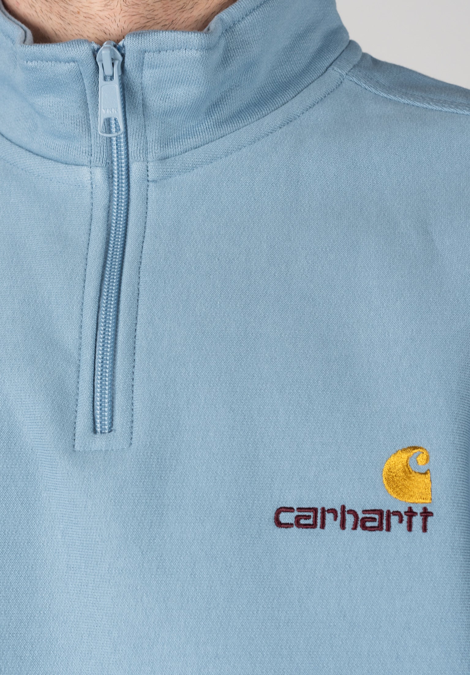 Half Zip American Script