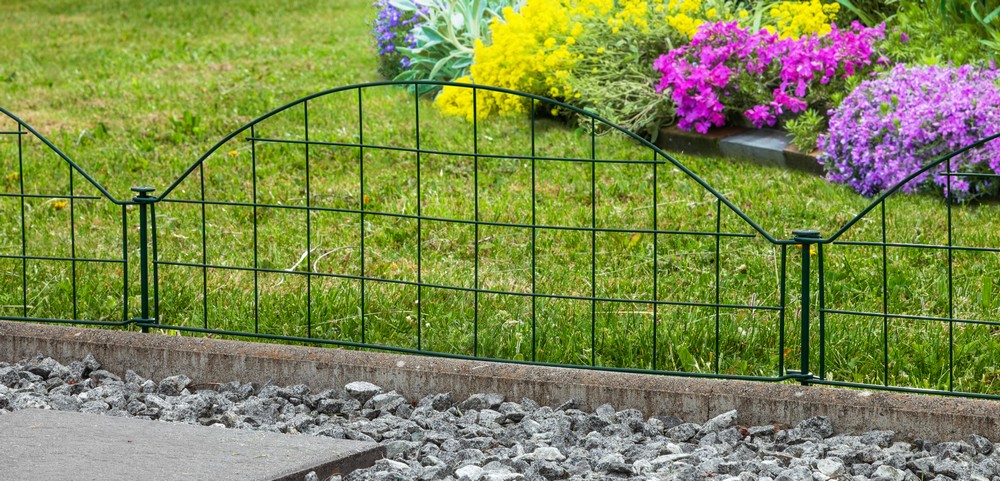 Powertec Garden Zaun 5er Set, ca. 773 x 265 mm - Grün